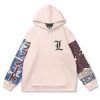 l Flat Hoodie front - Anime Gifts Store