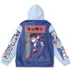 lancer Flat Hoodie back - Anime Gifts Store