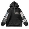 levixzeke Flat Hoodie front - Anime Gifts Store