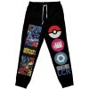 lucario Sweatpants Front Mockup - Anime Gifts Store