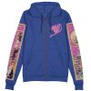 lucy Zip Hoodie Front Mockup - Anime Gifts Store