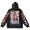 luffy Flat Hoodie back - Anime Gifts Store