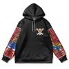 luffy Flat Hoodie front - Anime Gifts Store