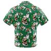 luigi Button Up Hawaiian Shirt back - Anime Gifts Store