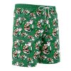 luigi Hawaiian Swim Trunks Board Shorts side Knot - Anime Gifts Store