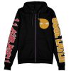 maka Zip Hoodie Front Mockup - Anime Gifts Store