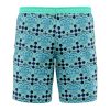 marine Hawaiian Swim Trunks Board Shorts back - Anime Gifts Store