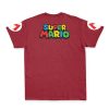 mario Streetwear T Shirt Back - Anime Gifts Store