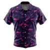 menacing Button Up Hawaiian Shirt front - Anime Gifts Store