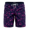 menacing Hawaiian Swim Trunks Board Shorts Knot - Anime Gifts Store