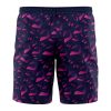 menacing Hawaiian Swim Trunks Board Shorts back - Anime Gifts Store