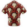 meowth Button Up Hawaiian Shirt back - Anime Gifts Store