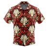 meowth Button Up Hawaiian Shirt front - Anime Gifts Store