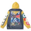 metagross Flat Hoodie back - Anime Gifts Store