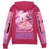 mew Zip Hoodie Back Mockup - Anime Gifts Store