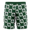 military Hawaiian Swim Trunks Board Shorts back - Anime Gifts Store