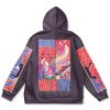 milotic Flat Hoodie back - Anime Gifts Store