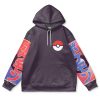 milotic Flat Hoodie front - Anime Gifts Store