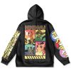 mimikyu Flat Hoodie back - Anime Gifts Store