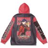 misato Flat Hoodie back - Anime Gifts Store