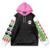 mitsuri Flat Hoodie front 1 - Anime Gifts Store