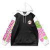 mitsuri Flat Hoodie front - Anime Gifts Store