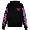 mob Zip Hoodie Front Mockup - Anime Gifts Store