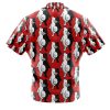 monokuma Button Up Hawaiian Shirt back - Anime Gifts Store