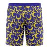 moon Hawaiian Swim Trunks Board Shorts back - Anime Gifts Store