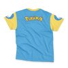 mudkip Streetwear T Shirt Back wrinkly - Anime Gifts Store