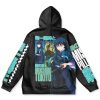 muichiro Flat Hoodie back - Anime Gifts Store