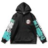 muichiro Flat Hoodie front - Anime Gifts Store