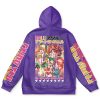 nalu Flat Hoodie back - Anime Gifts Store