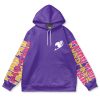 nalu Flat Hoodie front - Anime Gifts Store