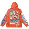 nami Flat Hoodie back 1 - Anime Gifts Store