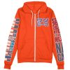 nami Zip Hoodie Front Mockup - Anime Gifts Store