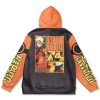 naruto Flat Hoodie back - Anime Gifts Store