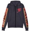 natsu Zip Hoodie Front Mockup - Anime Gifts Store