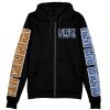 newyonko Zip Hoodie Front Mockup - Anime Gifts Store