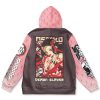 nezuko Flat Hoodie back - Anime Gifts Store