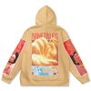 ninetales Flat Hoodie back - Anime Gifts Store