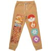 ninetales Sweatpants Front Mockup - Anime Gifts Store