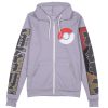 normal Zip Hoodie Front Mockup - Anime Gifts Store