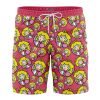 peach Hawaiian Swim Trunks Board Shorts Knot - Anime Gifts Store