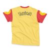 pikachu Streetwear T Shirt Back wrinkly - Anime Gifts Store