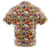 pokeballs Button Up Hawaiian Shirt back 1 - Anime Gifts Store