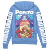 ponyo Zip Hoodie Back Mockup - Anime Gifts Store