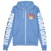 ponyo Zip Hoodie Front Mockup - Anime Gifts Store