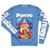 ponyo flat Sweatshirt - Anime Gifts Store