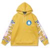 psyduck Flat Hoodie front - Anime Gifts Store